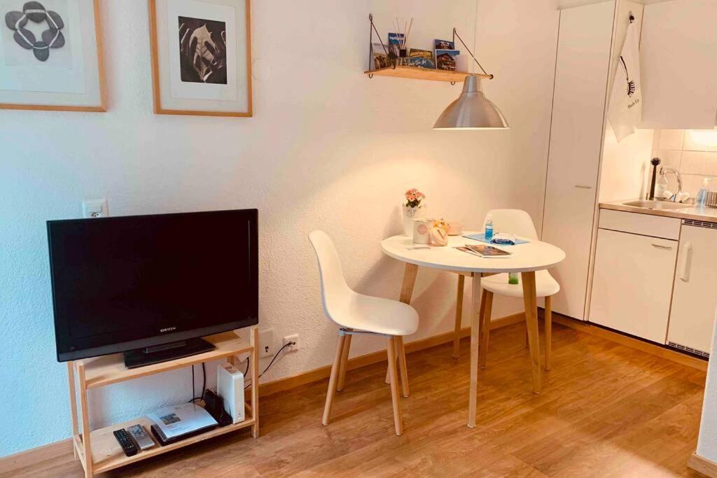 Studio im modernen Alpenstyle Adelboden Eksteriør billede
