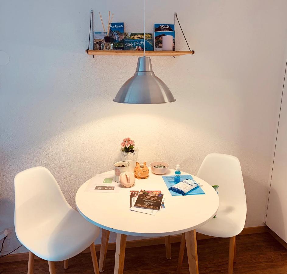 Studio im modernen Alpenstyle Adelboden Eksteriør billede