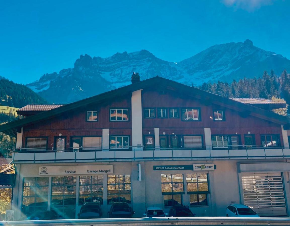 Studio im modernen Alpenstyle Adelboden Eksteriør billede