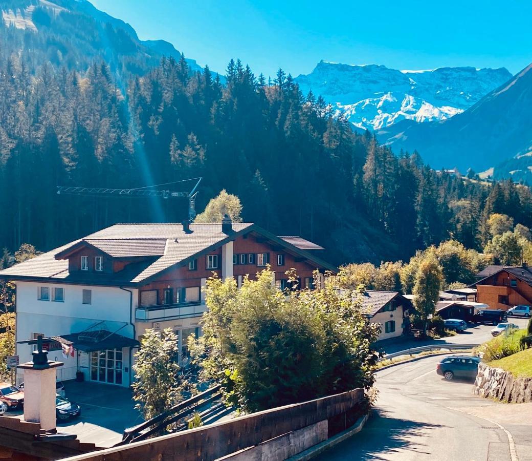 Studio im modernen Alpenstyle Adelboden Eksteriør billede