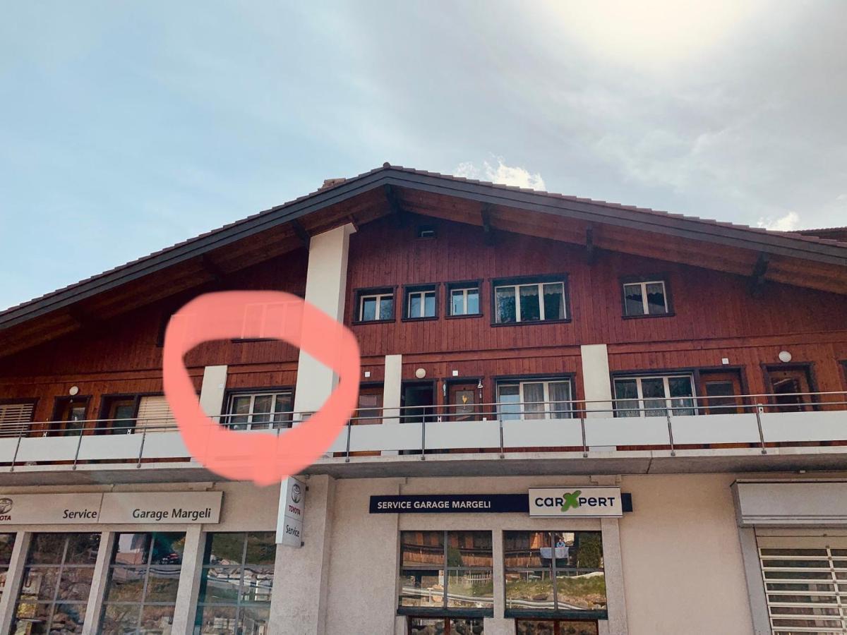 Studio im modernen Alpenstyle Adelboden Eksteriør billede